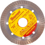 Disco Diamantado Starrett Turbo Porcelanato - Fino 1,2Mm - 110Mm X 20Mm - Ddp110