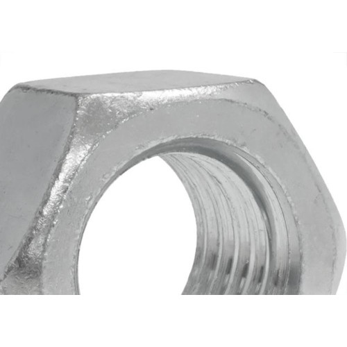 Porca Torneada New-Fix 1/8'' Nc Zincada Com 1000 Pecas