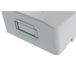 Centrinho Taf Pvc Embutir Para 1 Disjuntor + 1 Tomada Branco - 7144