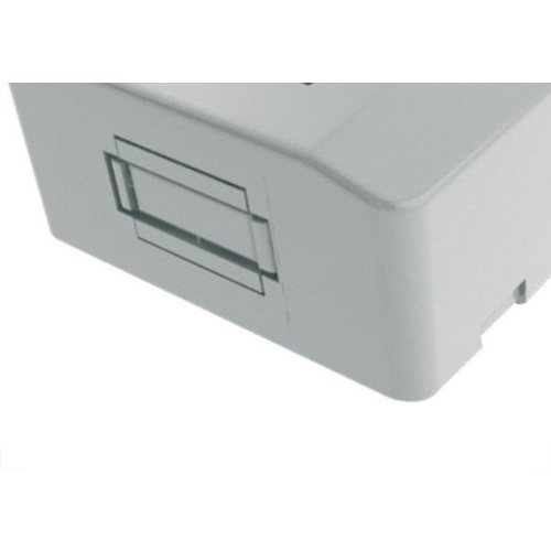 Centrinho Taf Pvc Embutir Para 1 Disjuntor + 1 Tomada Branco - 7144