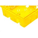 Caixinha De Luz Pvc Tramontina Amarela 4X4 - Kit C/20 Pecas