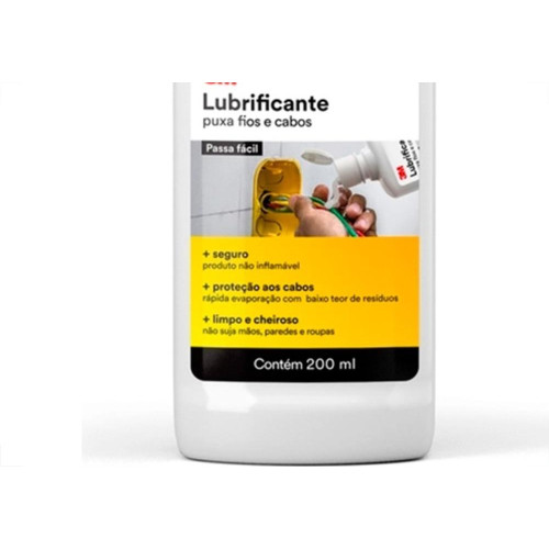 Lubrificante 3M Para Puxamento De Cabos 200Ml