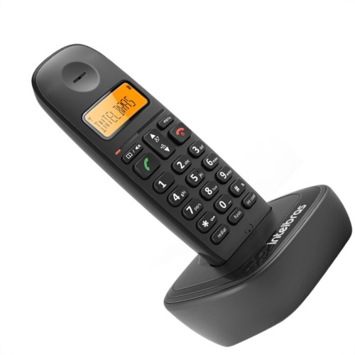 Telefone Sem Fio Intelbras - Ts2510 Preto Digital