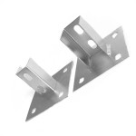 Perfilado Aiedem Sapata Externa 4 Furos - Kit C/25 Pecas