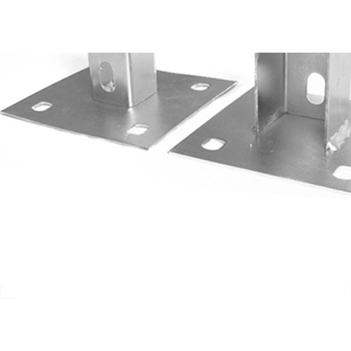 Perfilado Aiedem Sapata Externa 4 Furos - Kit C/25 Pecas