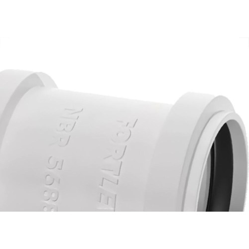 Luva De Correr Esgoto Fortlev 40Mm - Kit C/10 Pecas