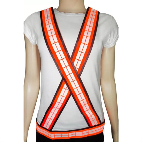 Colete X Para Sinalizacao Nikokit Diurno Laranja