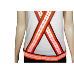 Colete X Para Sinalizacao Nikokit Diurno Laranja