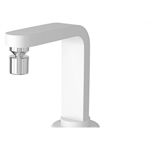 Torneira Eletrica Hydra Slim Bica Movel Parede Branca 4 Temperaturas 5500W. X 220V.