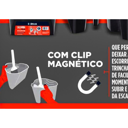 Cacamba De Mao Para Pintura 2 Litros Atlas