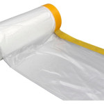 Plastico Para Pintura Protege Facil (Com Adesivo Dupla Face) Compel 1,5M X 17M