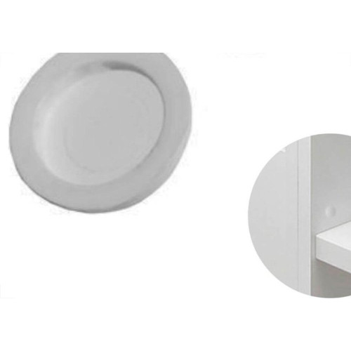 Tampinha Para Parafuso Jmk Branca 13Mm Pacote Com 100 Pecas