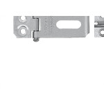 Porta Cadeado Zincado Silvana 1.1/2'' - Kit C/12 Pecas