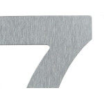 Numero Residencial Atlas Escovado No.7 - 12,5Cm