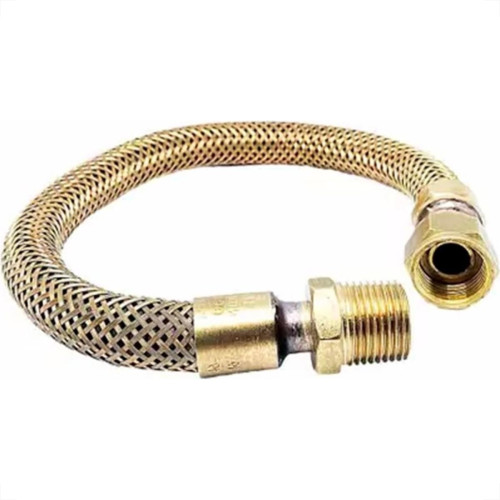 Mangueira Para Gas Malha Aco Tomback Contuflex 30Cm