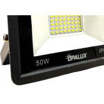 Refletor De Led Opalux 50W. 6500K. 4000Lm Ip66 Preto Bivolt - 504