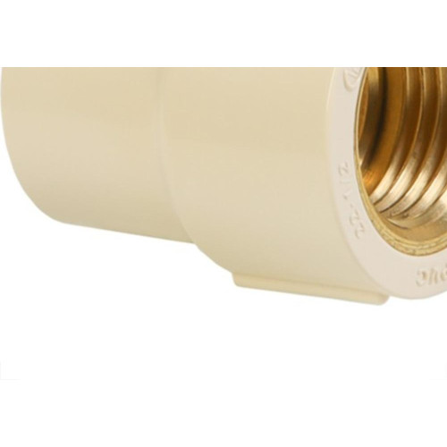 Luva Transicao Agua Quente Cpvc Ultraterm Krona Rosca Femea 22Mmx1/2'' - 1363