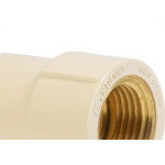 Luva Transicao Agua Quente Cpvc Ultraterm Krona Rosca Femea 22Mmx1/2'' - 1363