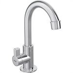 Torneira Bica Movel Pia Mesa Abs Hydraplus Plastica Metalizada - 1/4 De Volta