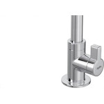 Torneira Bica Movel Pia Mesa Abs Hydraplus Plastica Metalizada - 1/4 De Volta