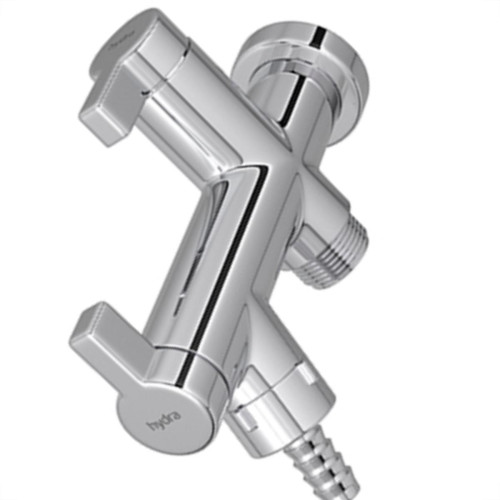 Torneira Maquina De Lavar/Tanque Abs Hydraplus 1/2'' E 3/4'' Metalizada 1/4 De Volta - 1155