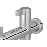 Torneira Maquina De Lavar/Tanque Abs Hydraplus 1/2'' E 3/4'' Metalizada 1/4 De Volta - 1155
