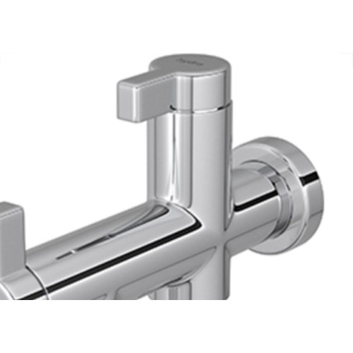 Torneira Maquina De Lavar/Tanque Abs Hydraplus 1/2'' E 3/4'' Metalizada 1/4 De Volta - 1155