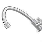 Torneira Bica Movel Lavatorio Abs Hydraplus Bancada Metalizada 1198