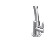 Torneira Bica Movel Lavatorio Abs Hydraplus Bancada Metalizada 1198