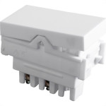 Kit C/3 - Modulo Ilumi Vivaz 1 Simples 10A. Branco - 7517