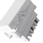 Kit C/3 - Modulo Ilumi Vivaz 1 Simples 10A. Branco - 7517