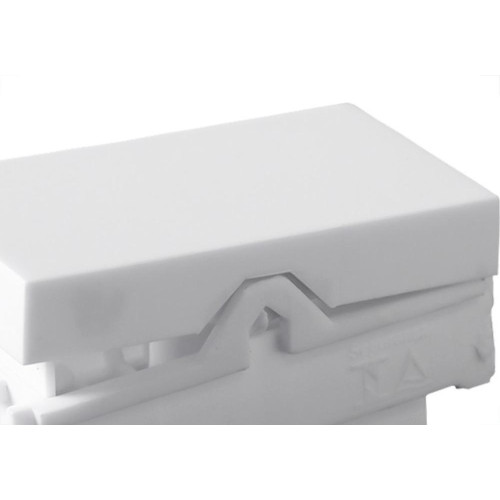 Kit C/3 - Modulo Ilumi Vivaz 1 Simples 10A. Branco - 7517