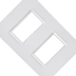 Kit C/2 - Placa Conjunto Modular Ilumi Vivaz 4X2 - 2 Modu...
