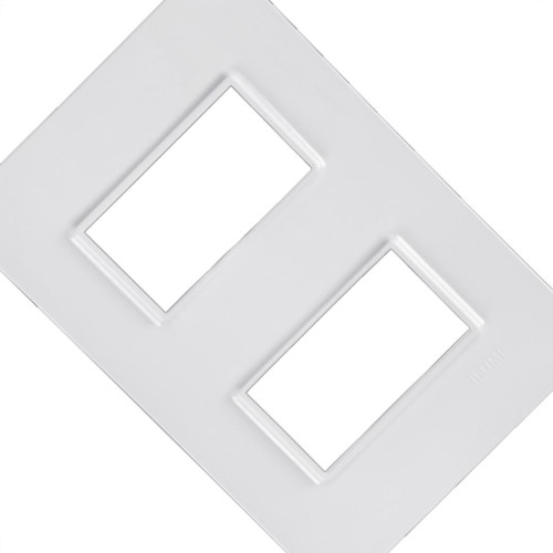 Kit C/2 - Placa Conjunto Modular Ilumi Vivaz 4X2 - 2 Modu...