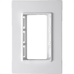 Kit C/2 - Placa Conjunto Modular Ilumi Vivaz 4X2 - 3 Modu...