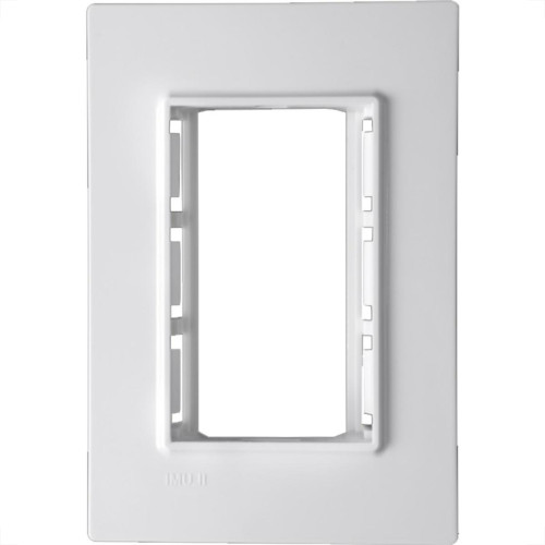 Kit C/2 - Placa Conjunto Modular Ilumi Vivaz 4X2 - 3 Modu...