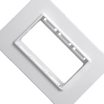 Kit C/2 - Placa Conjunto Modular Ilumi Vivaz 4X2 - 3 Modu...
