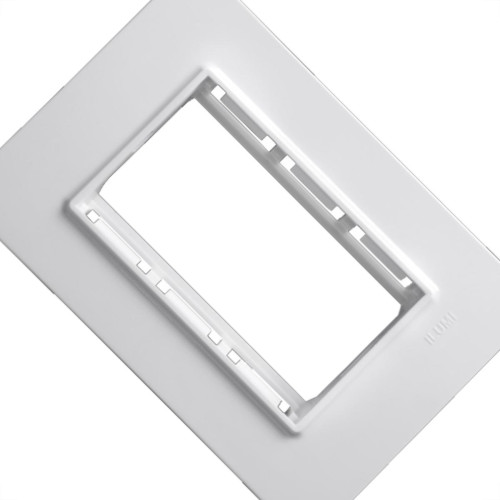 Kit C/2 - Placa Conjunto Modular Ilumi Vivaz 4X2 - 3 Modu...