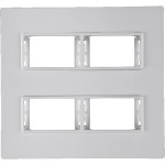Kit C/2 - Placa Conjunto Modular Ilumi Vivaz 4X4 - 2 Modu...