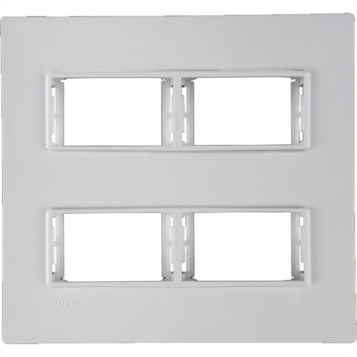 Kit C/2 - Placa Conjunto Modular Ilumi Vivaz 4X4 - 2 Modu...