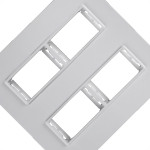 Kit C/2 - Placa Conjunto Modular Ilumi Vivaz 4X4 - 2 Modu...