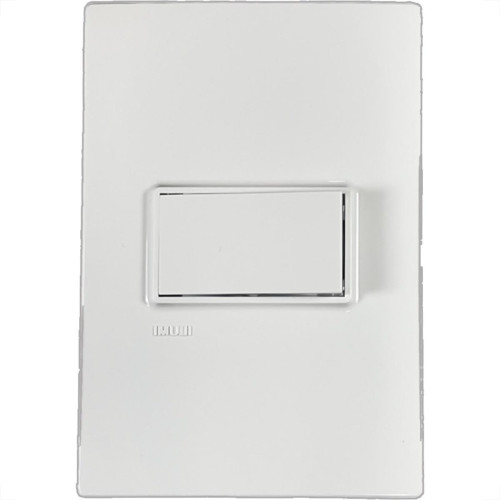 Kit C/3 - Conjunto Ilumi Vivaz Branco Com Placa 1 Simples...