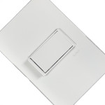 Kit C/3 - Conjunto Ilumi Vivaz Branco Com Placa 1 Simples...