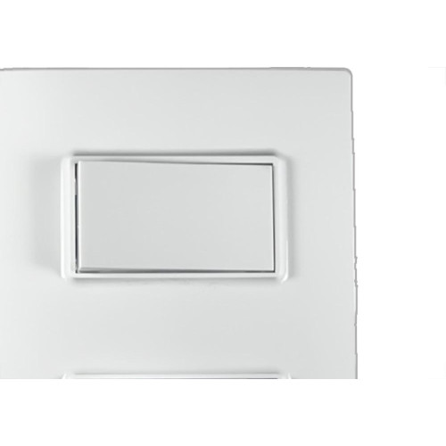 Kit C/2 - Conjunto Ilumi Vivaz Branco Com Placa 2 Simples...