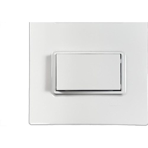 Conjunto Ilumi Vivaz Branco Com Placa 1 Simples + Tomada 10A. - 78200