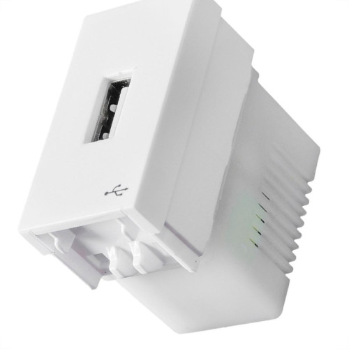 Modulo Ilumi Vivaz Tomada ''Usb'' Branca 7591