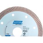 Disco Diamantado Norton Pro Porcelanato E Ceramica Fino 110X20Mm