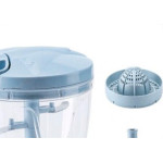 Processador De Alimentos Manual Globalmix Magic Mixer 3X1 Azul Gh404