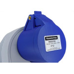 Tomada Industrial Sobrepor Tramontina 2 Polos+Terra 220V. A 250V. 16A - 56255/330