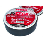 Fita Isolante Steck Fiteck 20M Preta - Kit C/10 Pecas